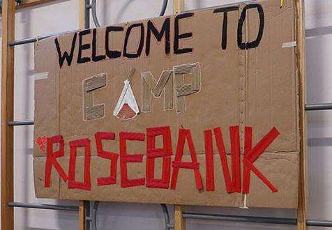 COSD camp rosebank sign