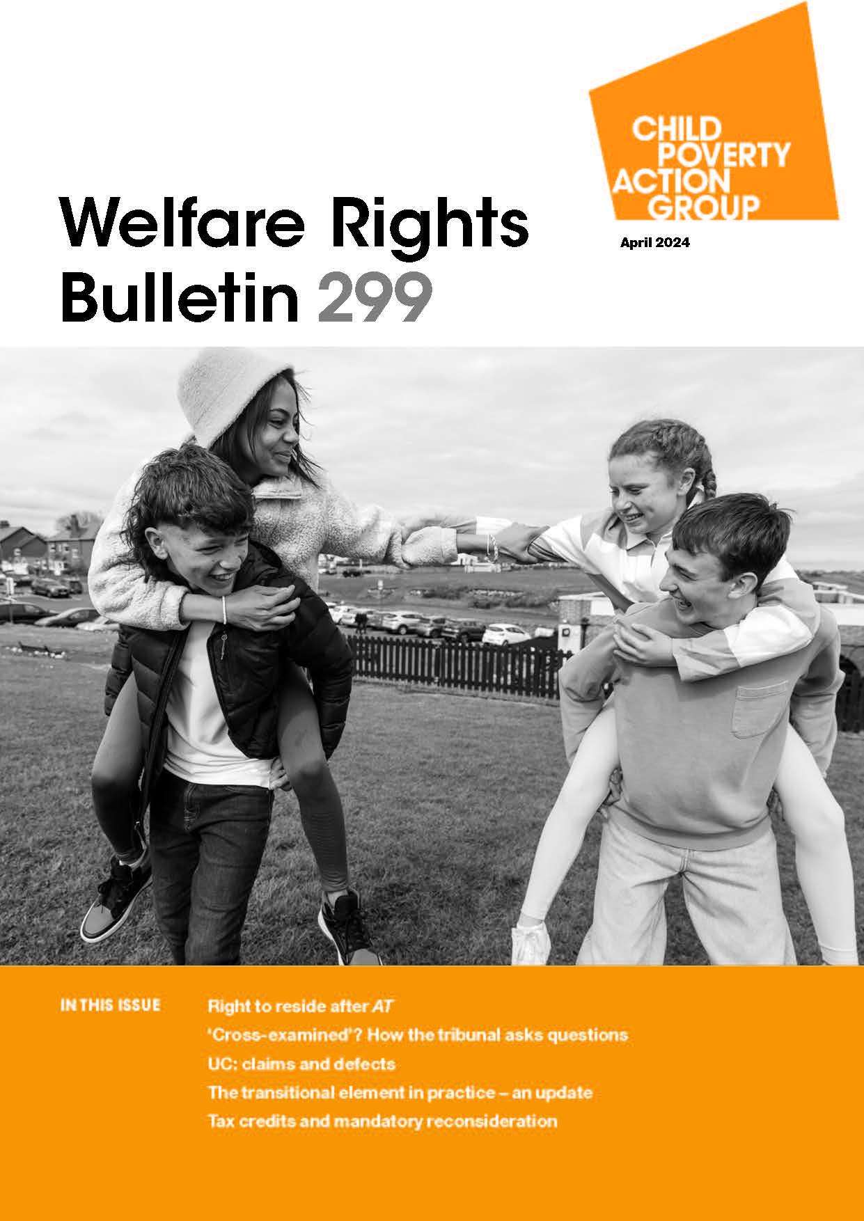 front cover image of April bulletin