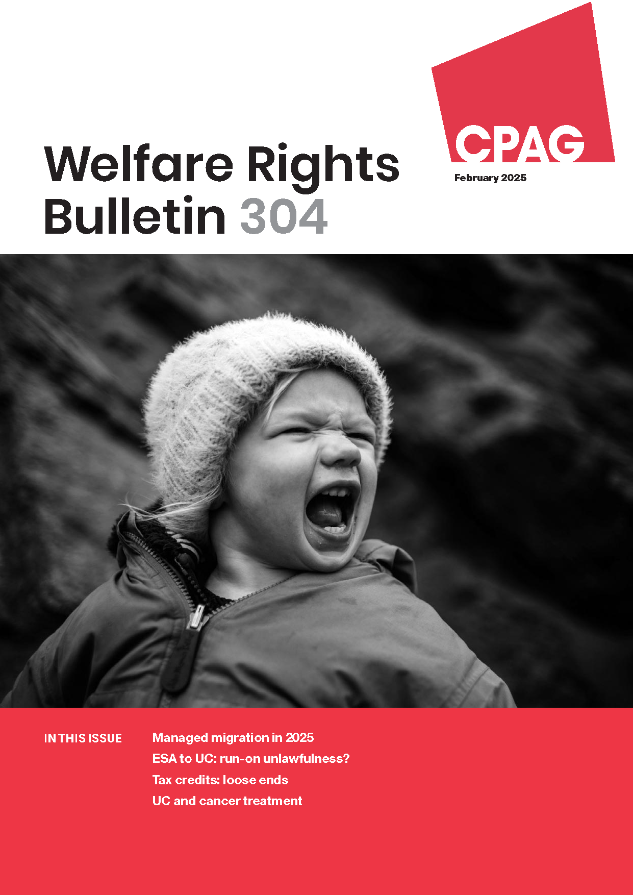 front cover image of the Welfare Rights Bulletin