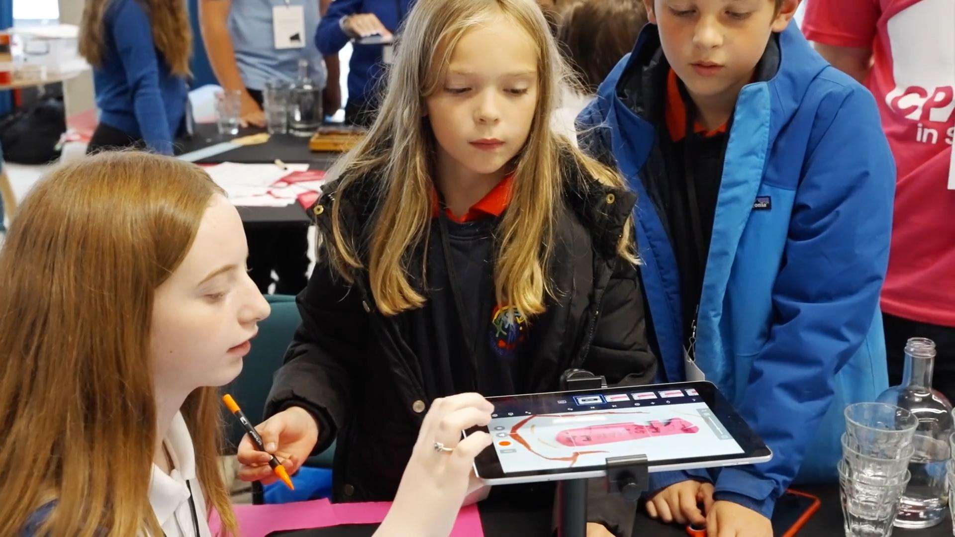 Children and young people at COSD summit