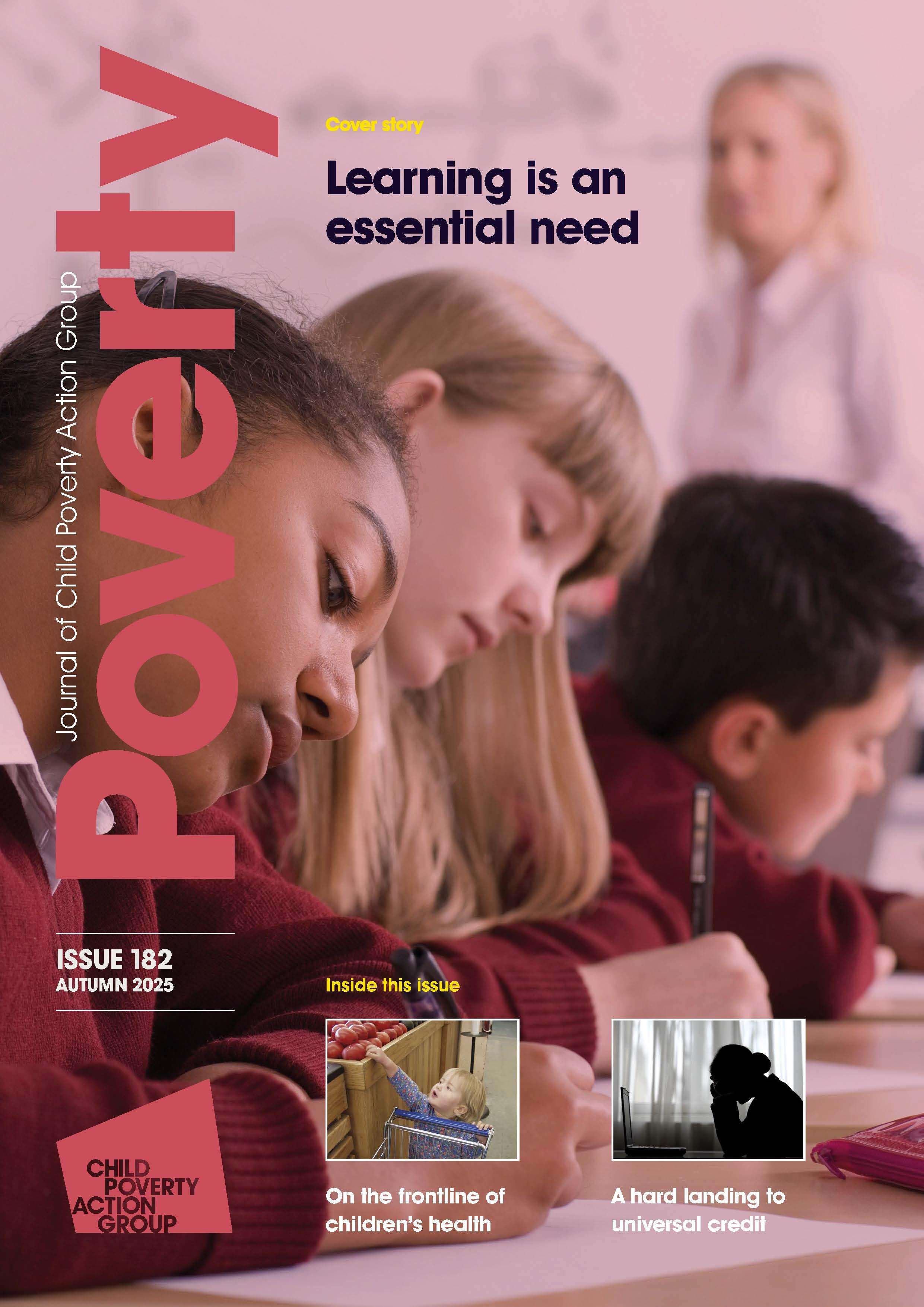 front cover image of Poverty Journal 182