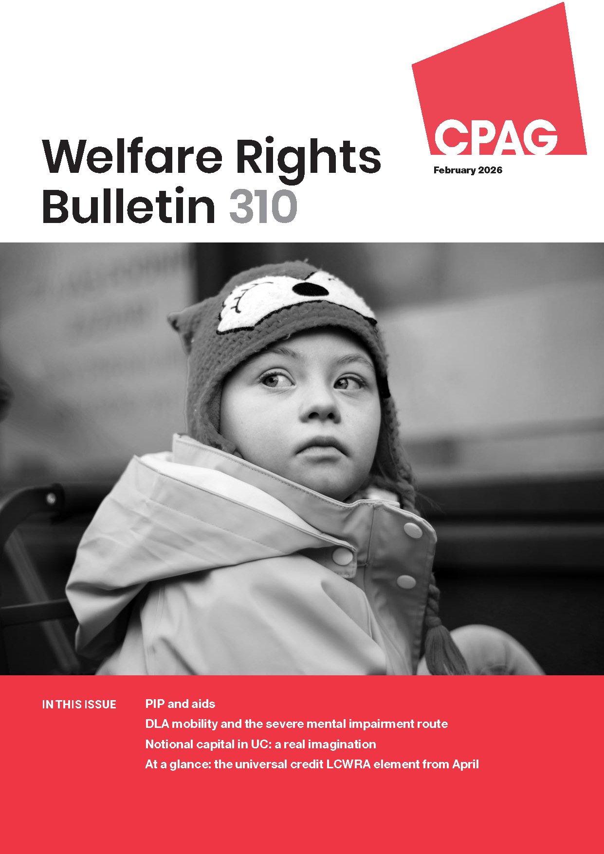 front cover image of the Welfare Rights Bulletin