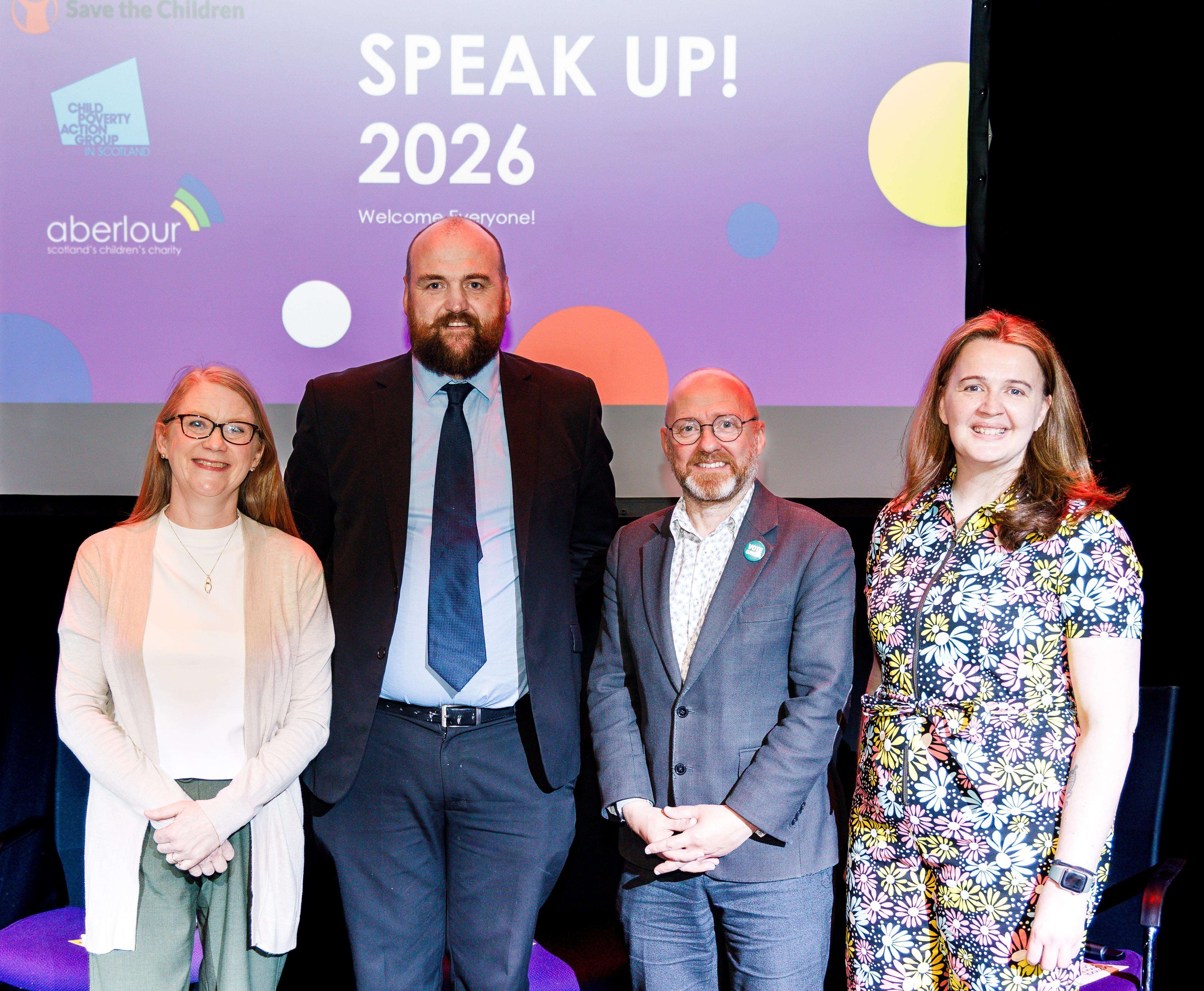 panel members at Hustings event April 2026