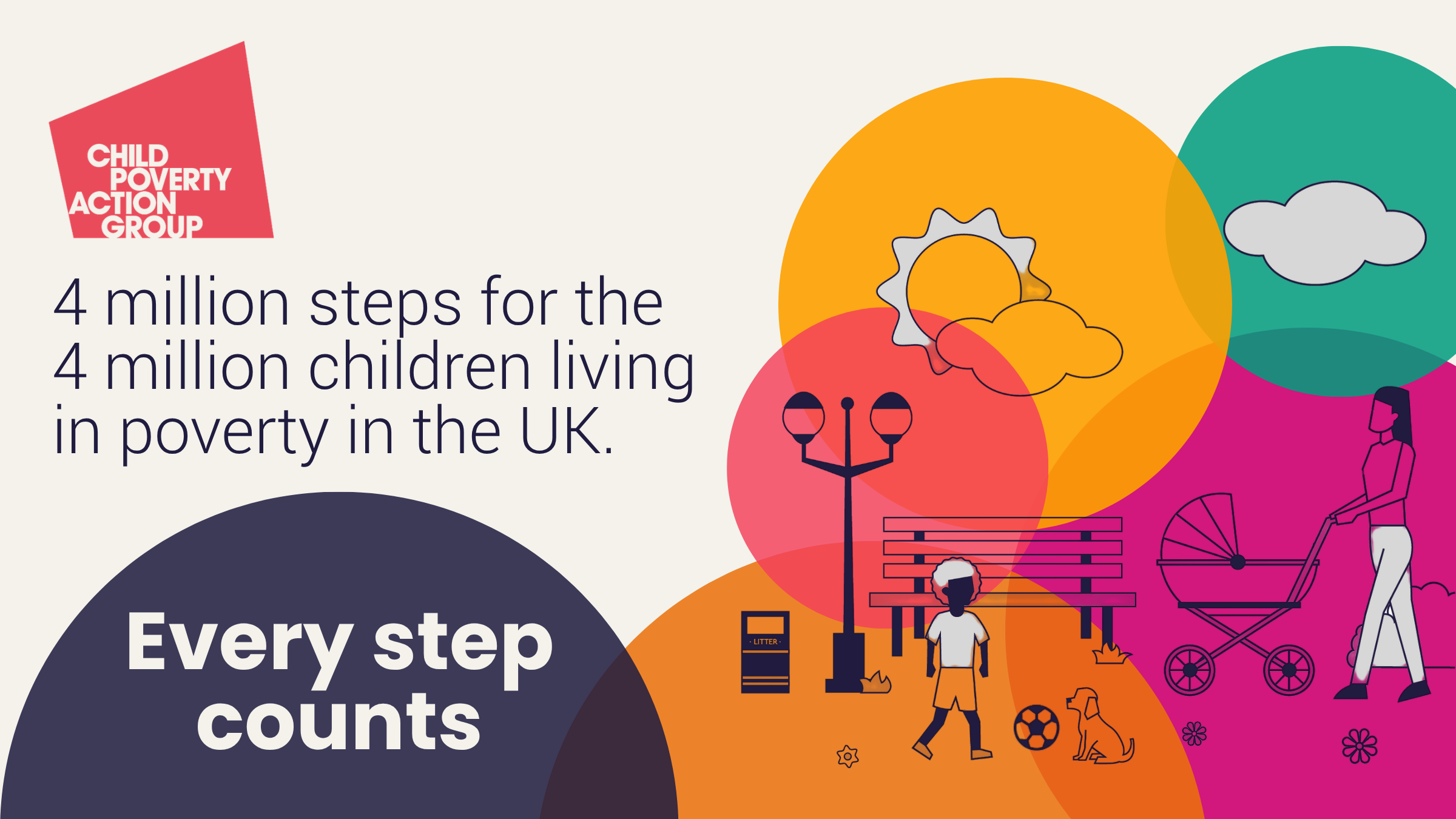 Child Poverty Action Walk logo