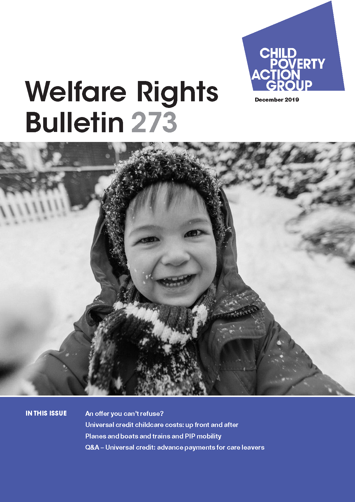 front cover image of the Welfare Rights Bulletin