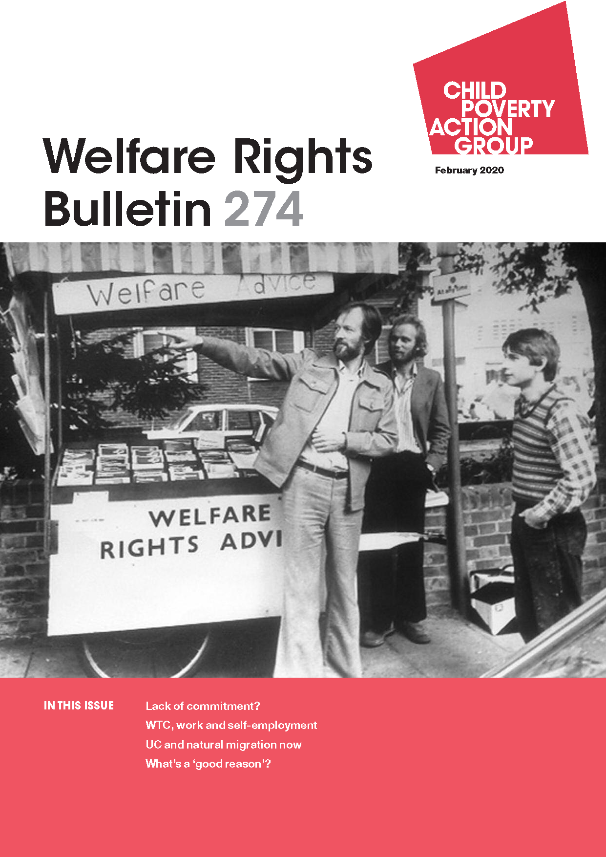 front cover image of the Welfare Rights Bulletin