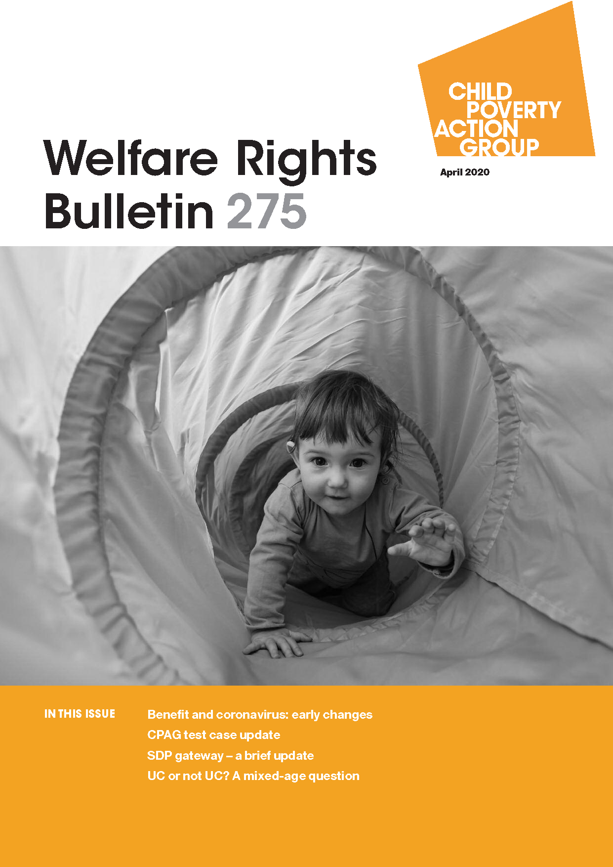 front cover image of the Welfare Rights Bulletin