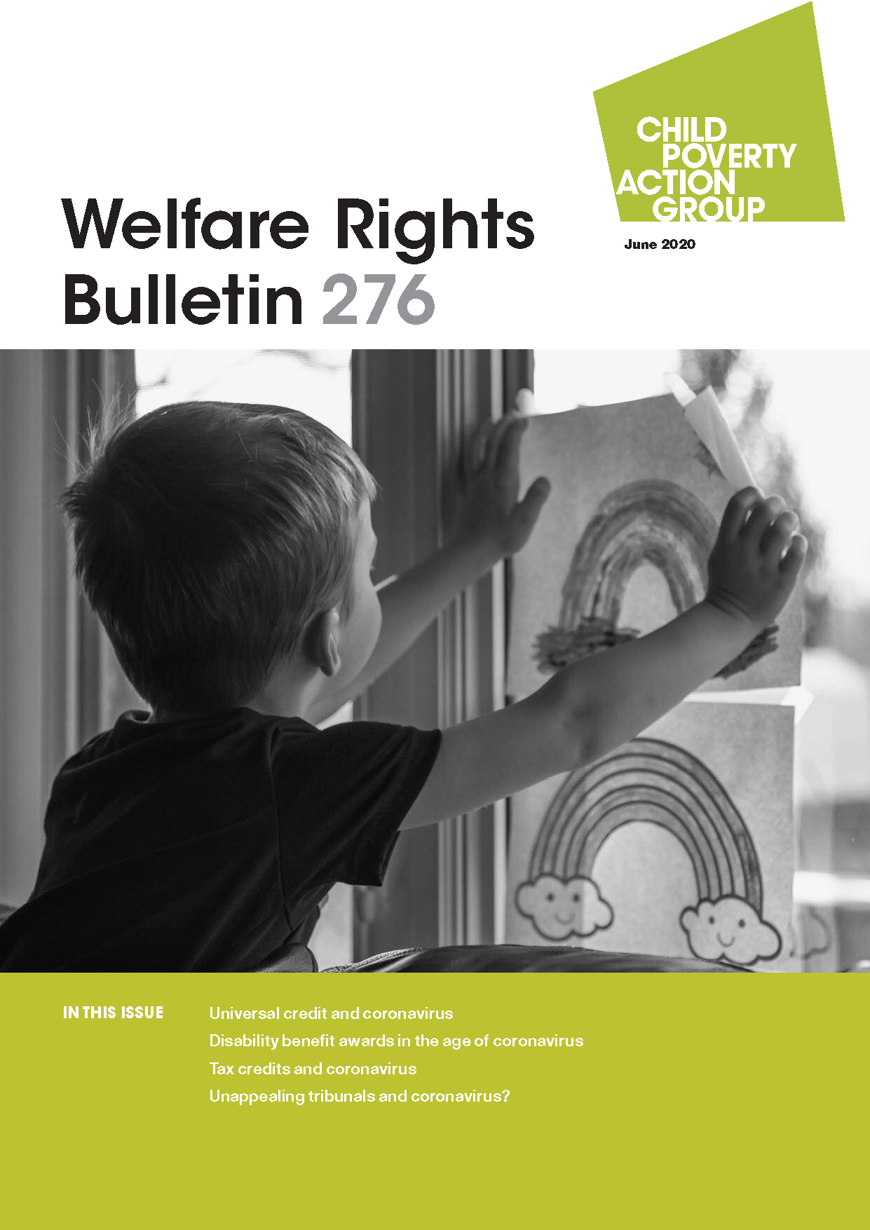 front cover image of the Welfare Rights Bulletin