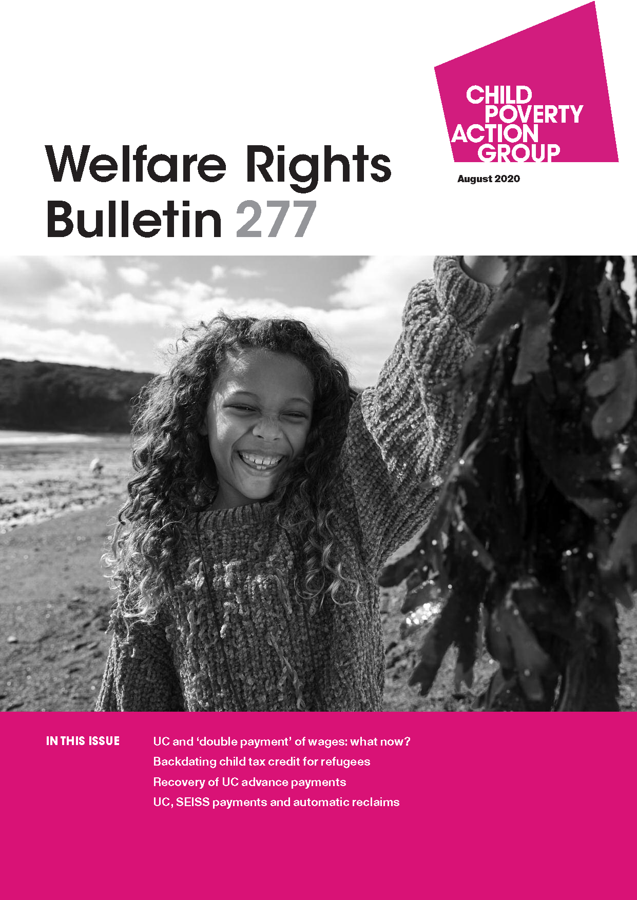 front cover image of the Welfare Rights Bulletin