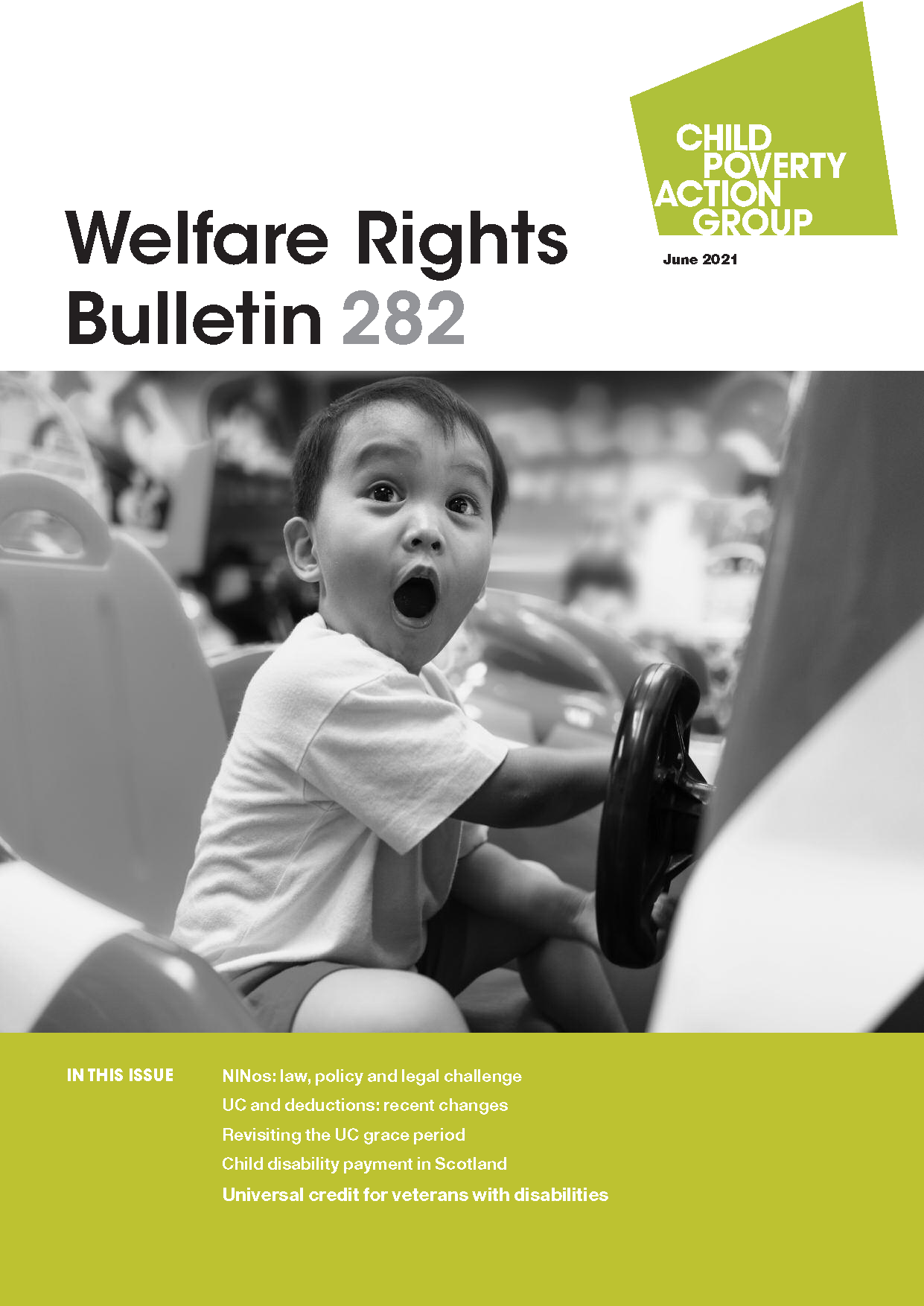 front cover image of the Welfare Rights Bulletin