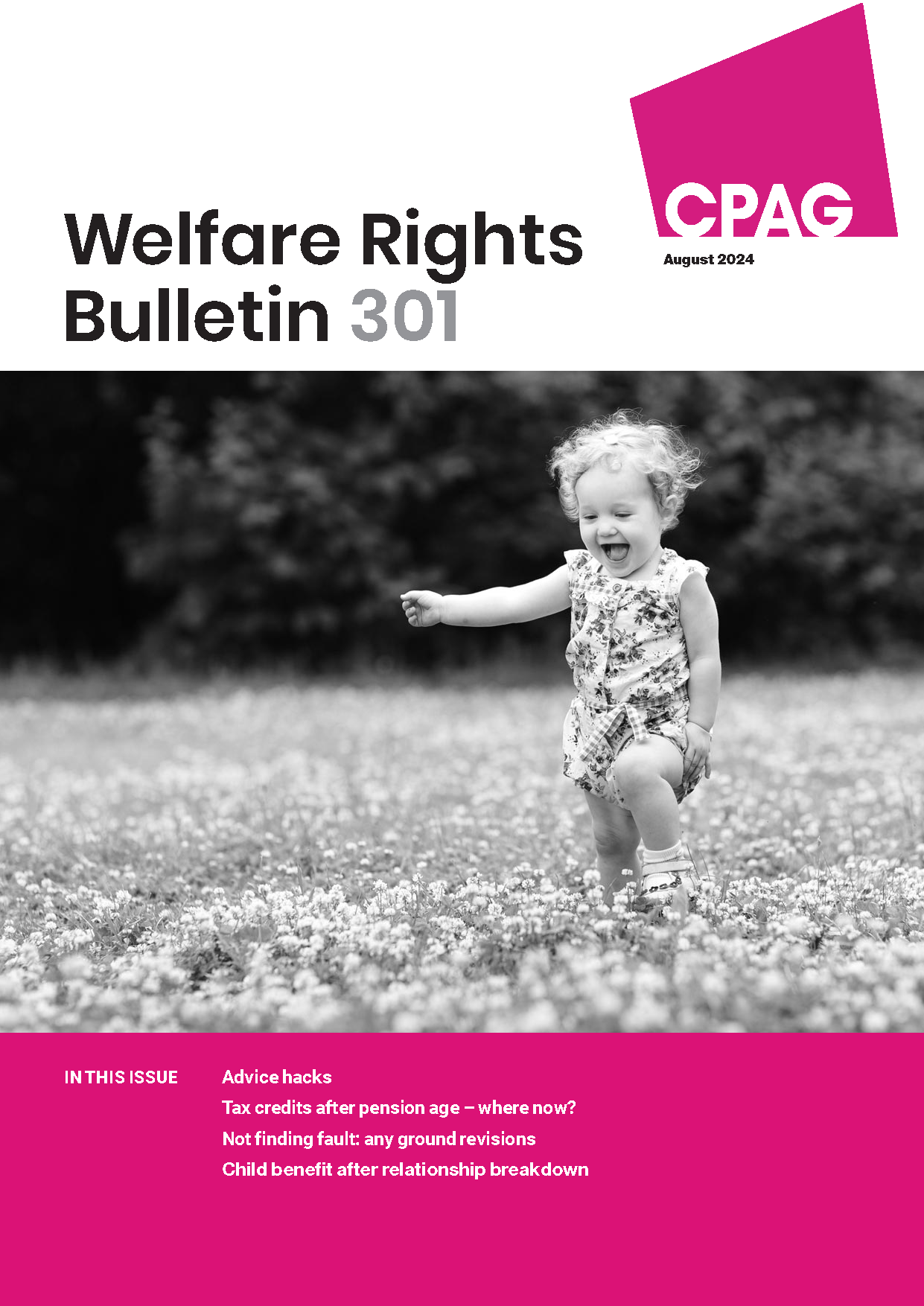 front cover image of the Welfare Rights Bulletin