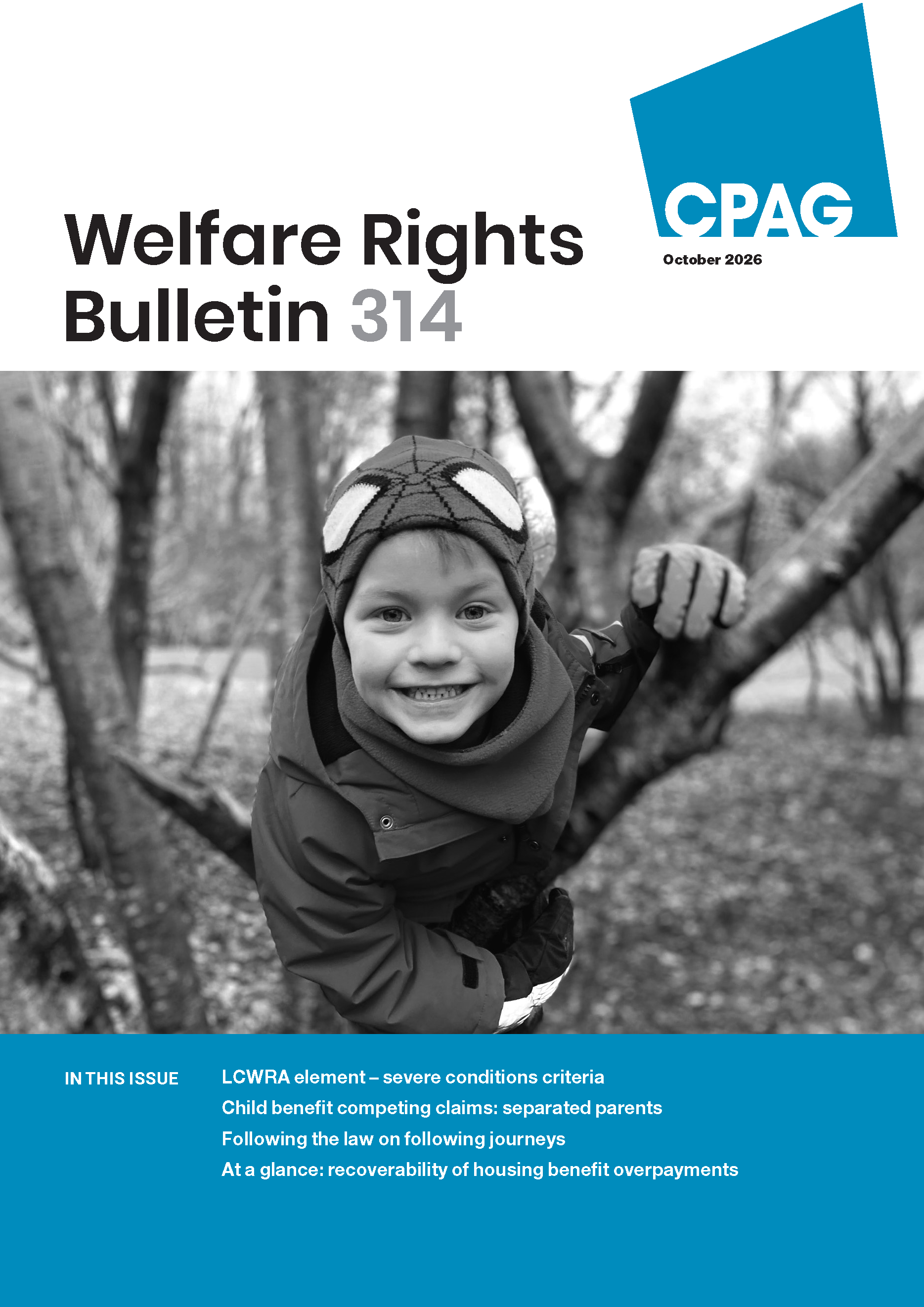 front cover image of the Welfare Rights Bulletin