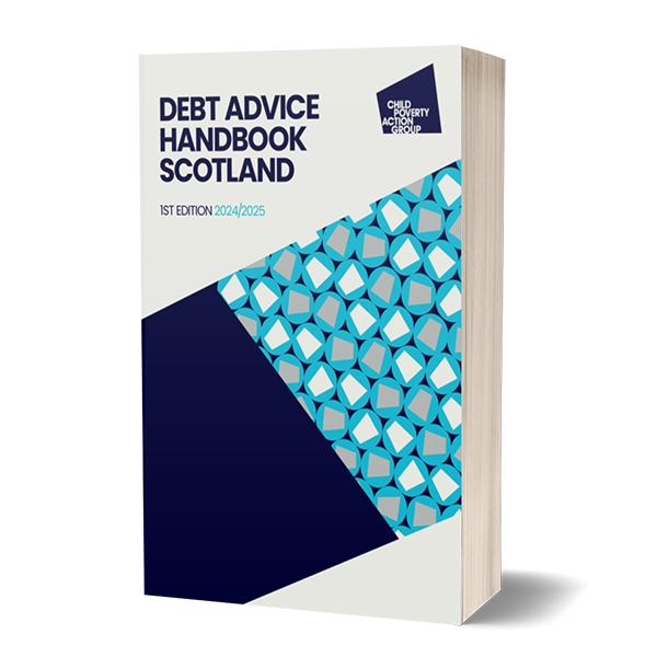 Front cover of Debt Advice Scotland Handbook