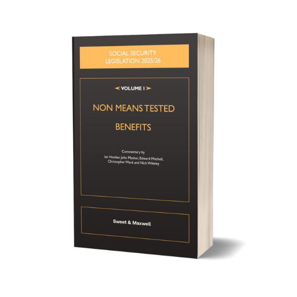 Social Security Legislation Volume 1 2025-26 cover