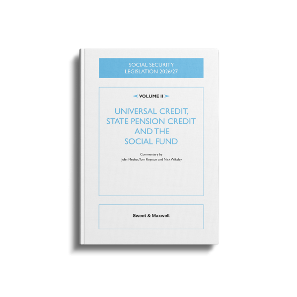 Social Security Legislation 2026/27, Volume II