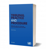 Front cover of Tribunal Practice and Procedure