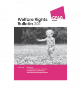 Front cover of Welfare Rights Bulletin