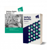 Front cover of Welfare Benefits Handbook and the Welfare Rights Bulletin