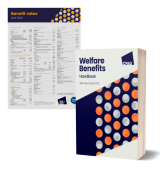 Front cover of Welfare Benefits Handbook and the Welfare Rights Bulletin