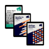 Digital front covers of Welfare Benefits Handbook, Benefits for Migrants Handbook and Welfare Rights Bulletin